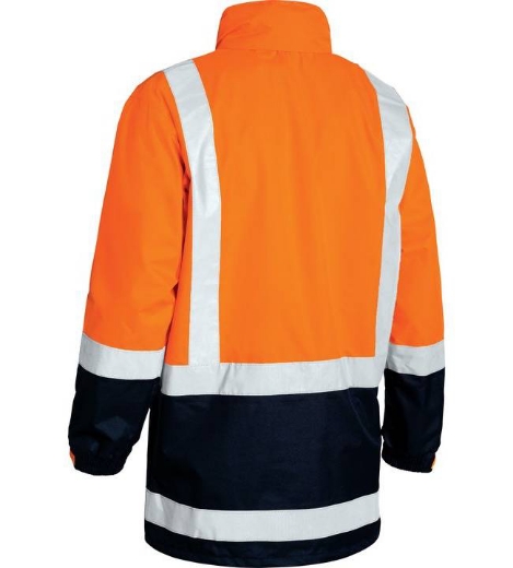 Picture of Bisley, Taped Hi Vis Rain Shell Jacket